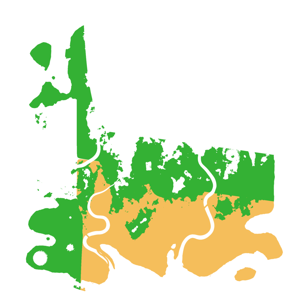 Biome Rust Map: Procedural Map, Size: 3789, Seed: 124658