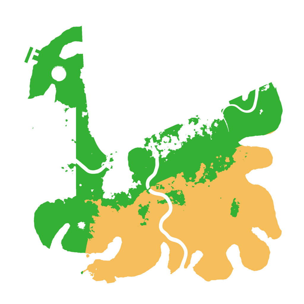 Biome Rust Map: Procedural Map, Size: 3750, Seed: 1747124770