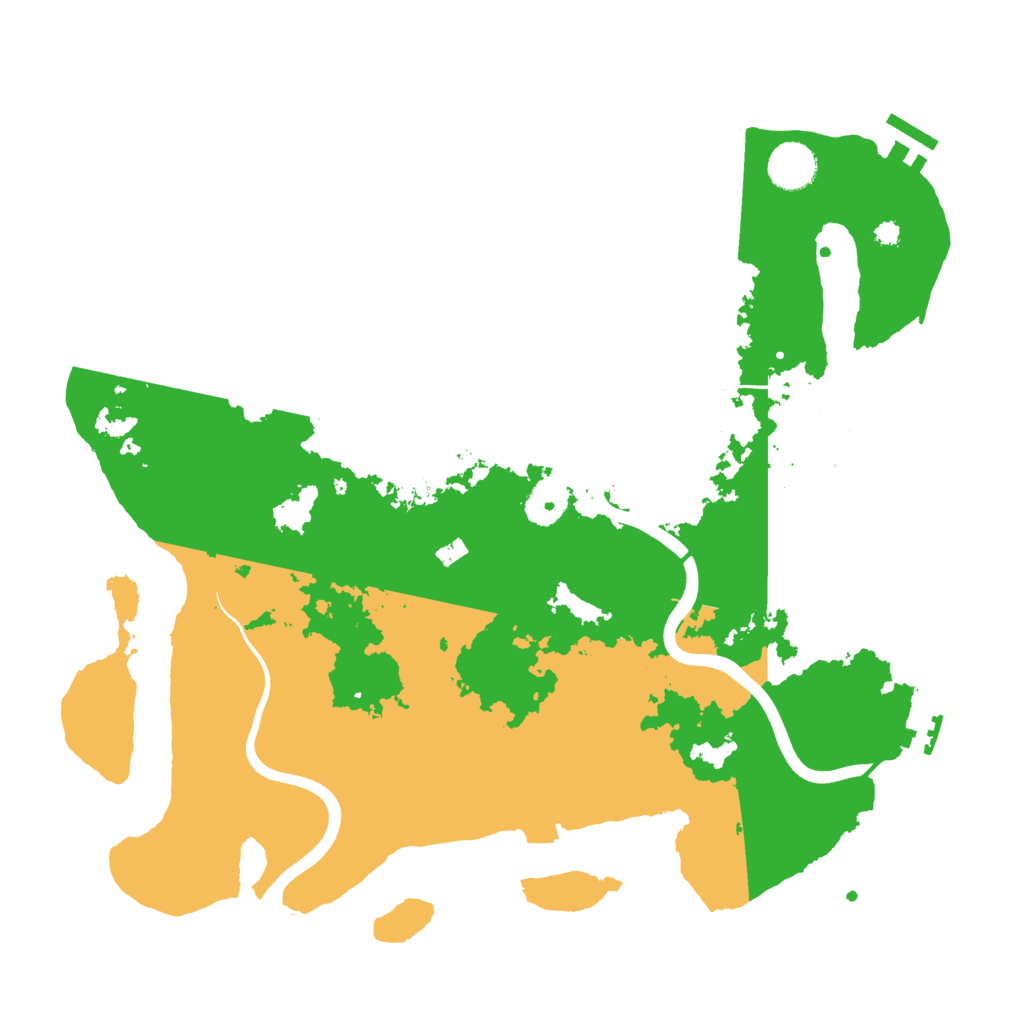 Biome Rust Map: Procedural Map, Size: 3750, Seed: 1064885718