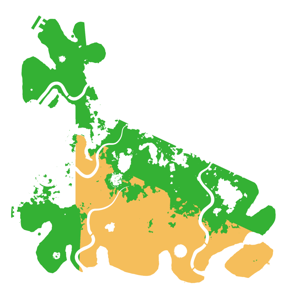 Biome Rust Map: Procedural Map, Size: 4100, Seed: 354951279
