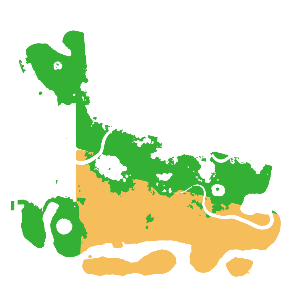Biome Rust Map: Procedural Map, Size: 3500, Seed: 1757353649