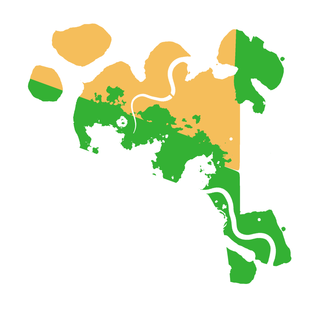 Biome Rust Map: Procedural Map, Size: 3000, Seed: 462021537