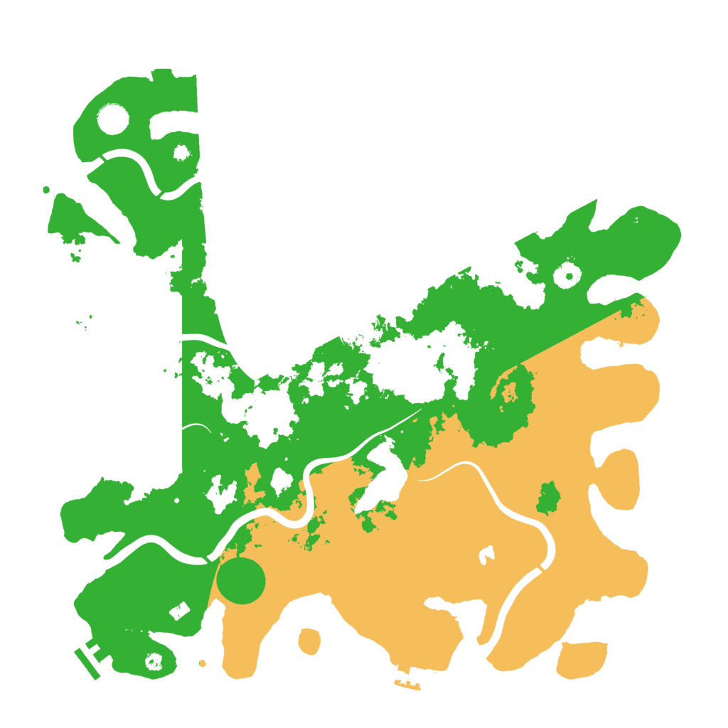 Biome Rust Map: Procedural Map, Size: 4133, Seed: 893474979