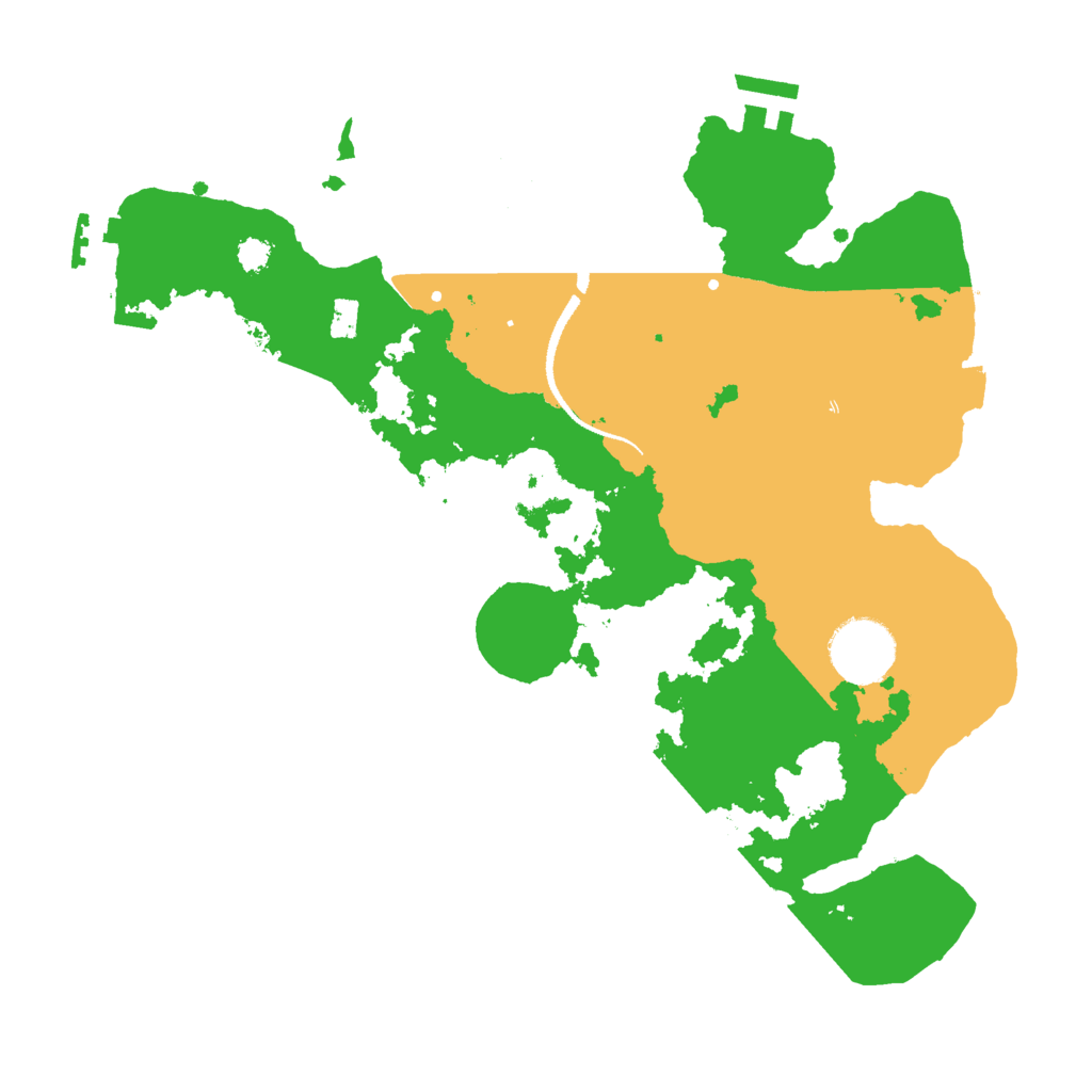 Biome Rust Map: Procedural Map, Size: 3000, Seed: 1335651707