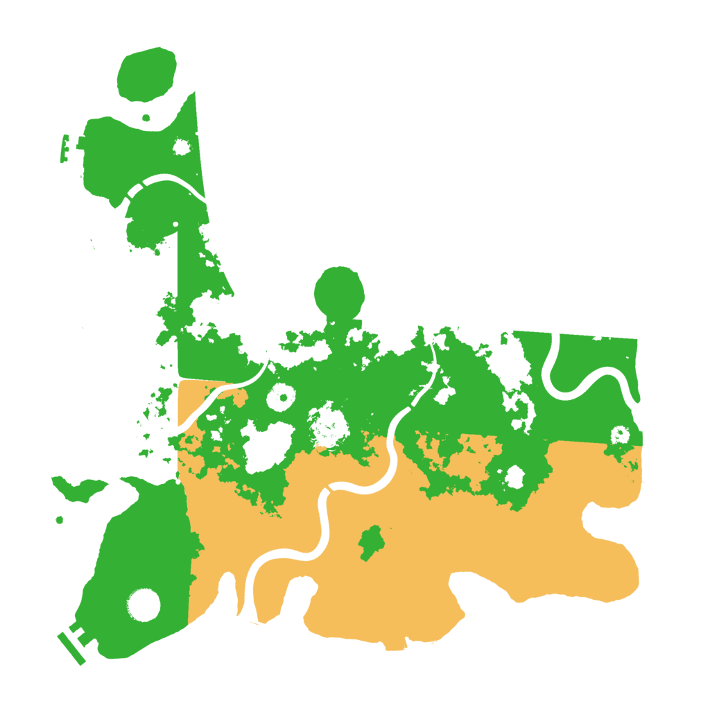 Biome Rust Map: Procedural Map, Size: 3800, Seed: 698666450