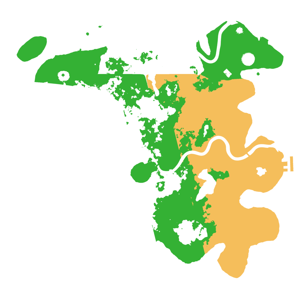 Biome Rust Map: Procedural Map, Size: 4000, Seed: 8656789