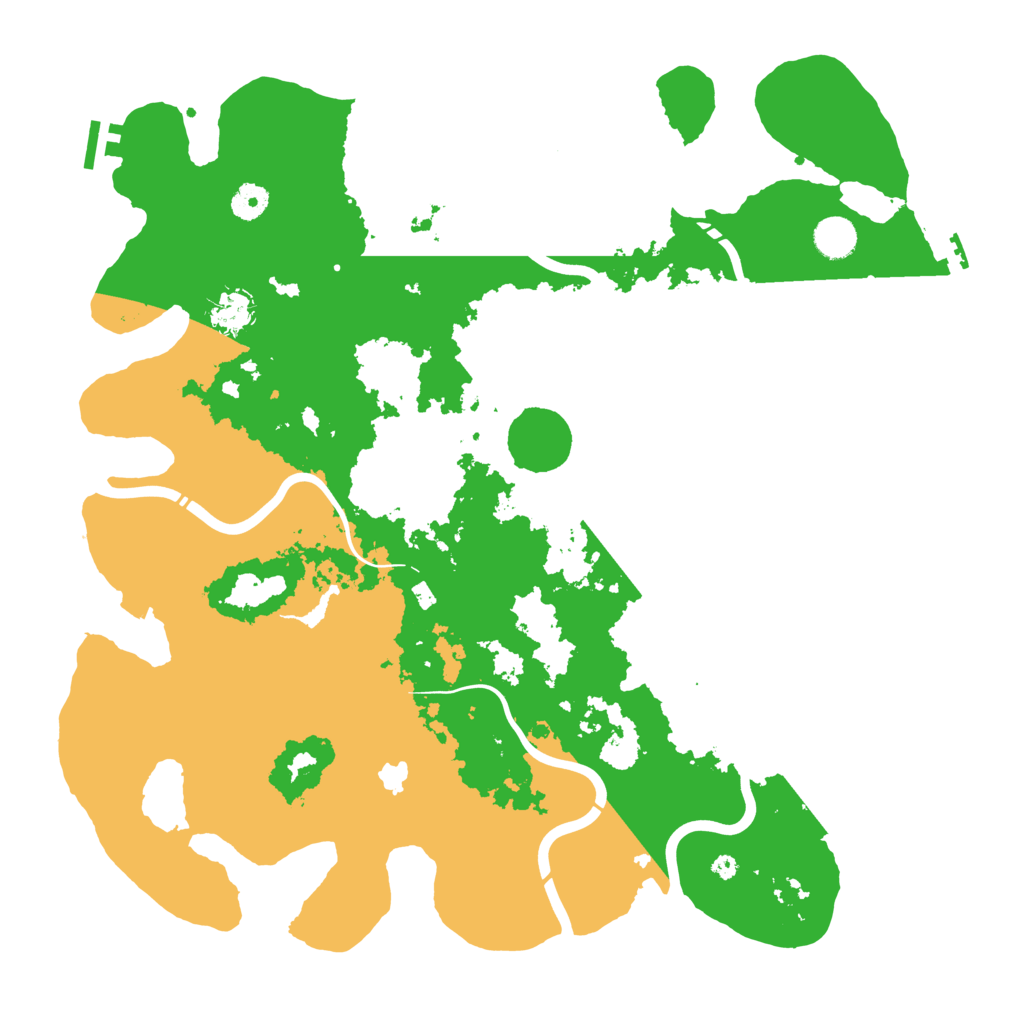 Biome Rust Map: Procedural Map, Size: 4250, Seed: 108212841