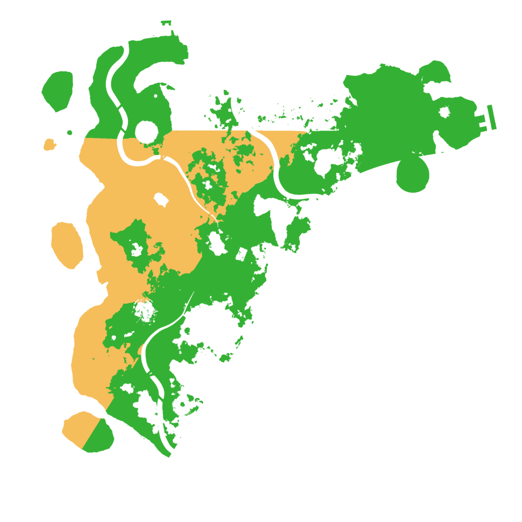 Biome Rust Map: Procedural Map, Size: 4250, Seed: 2342452
