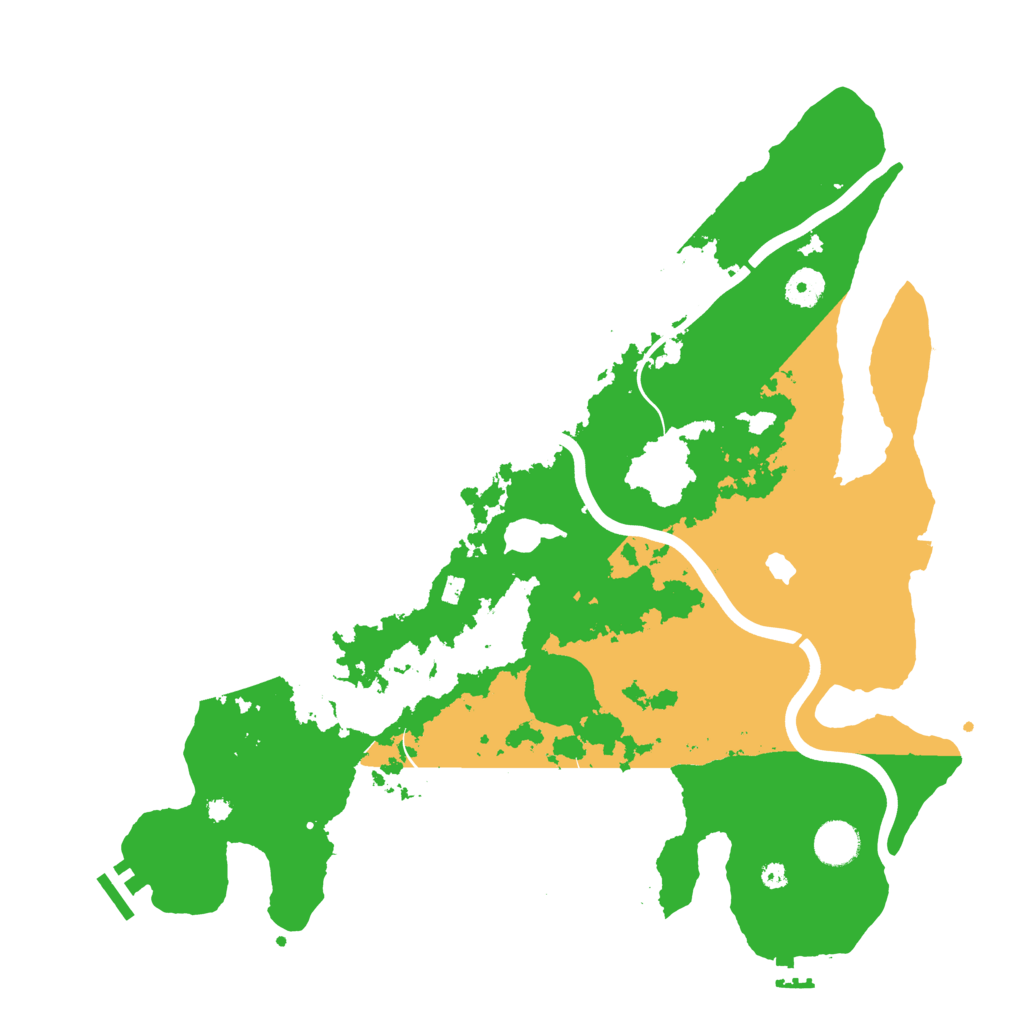 Biome Rust Map: Procedural Map, Size: 4000, Seed: 362571718