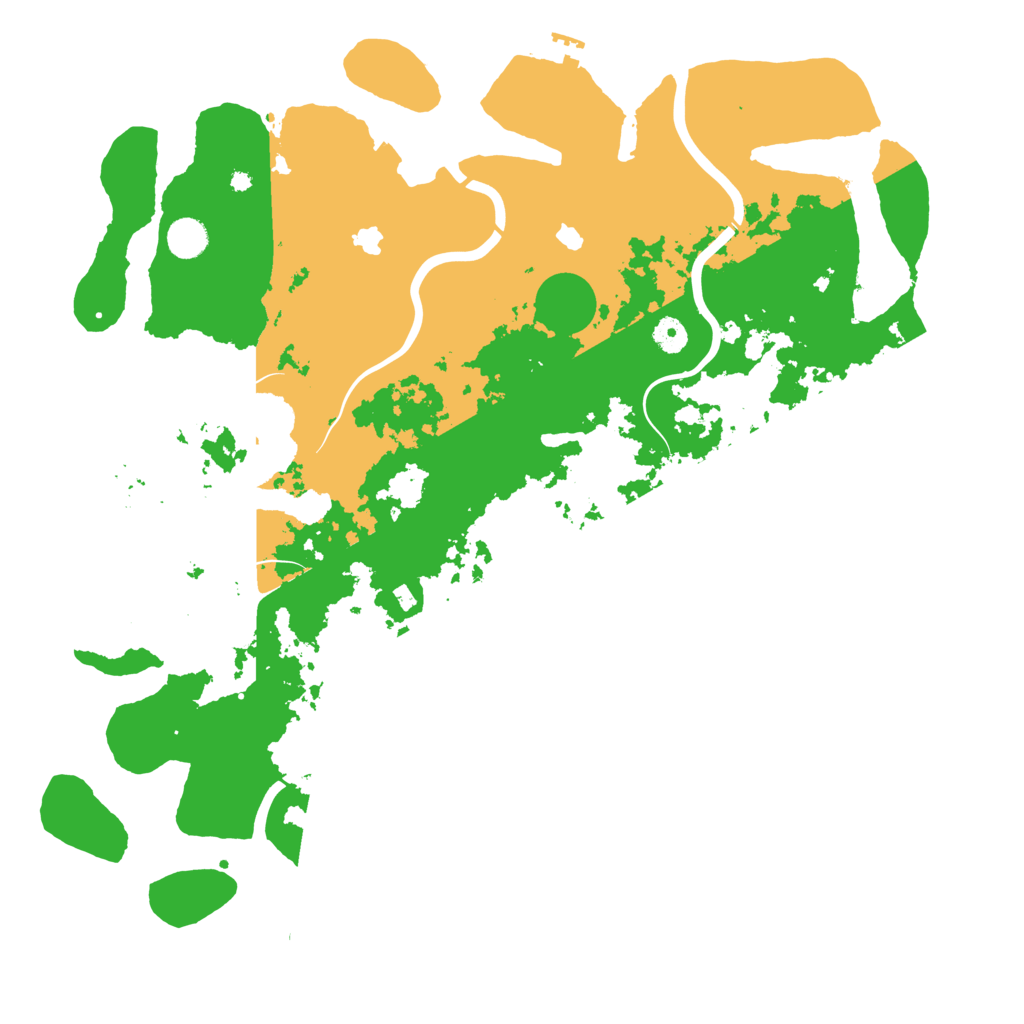 Biome Rust Map: Procedural Map, Size: 4500, Seed: 1944682023