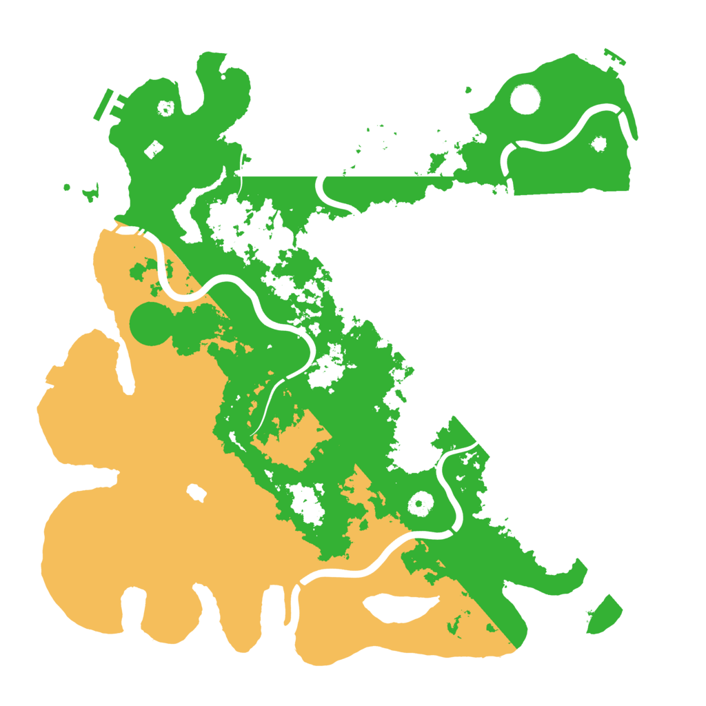 Biome Rust Map: Procedural Map, Size: 4250, Seed: 167789117