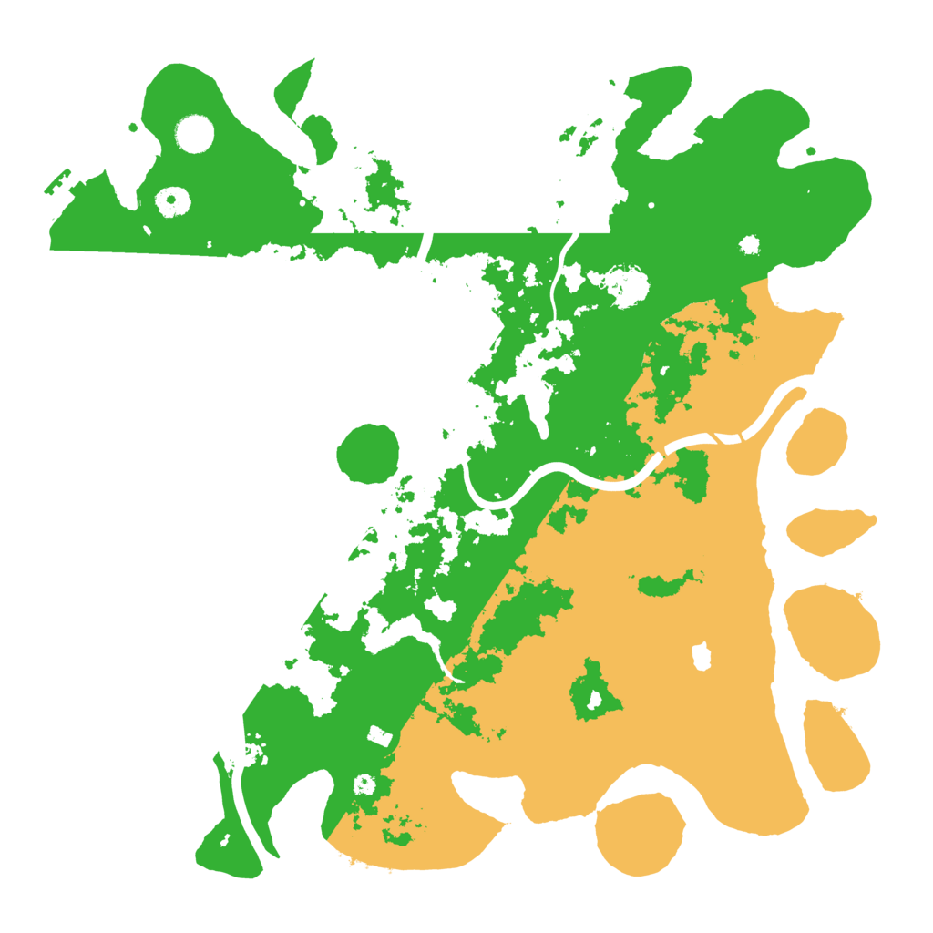 Biome Rust Map: Procedural Map, Size: 4250, Seed: 1358