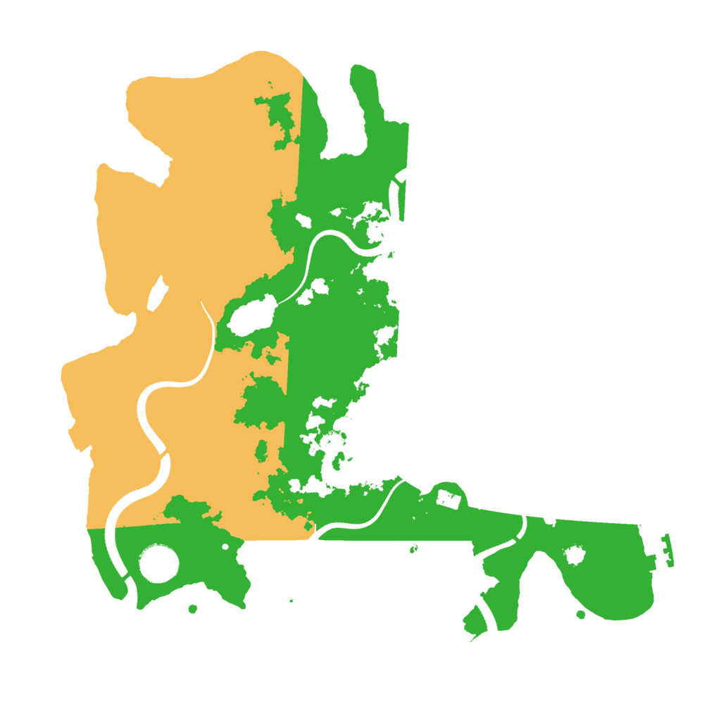 Biome Rust Map: Procedural Map, Size: 3300, Seed: 914244178