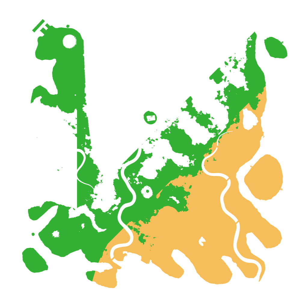 Biome Rust Map: Procedural Map, Size: 4000, Seed: 1904694598