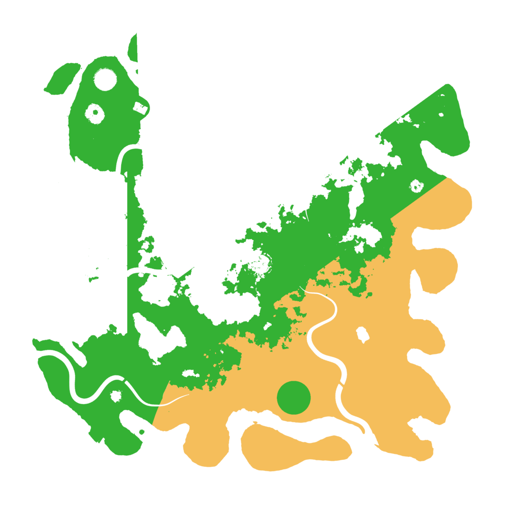 Biome Rust Map: Procedural Map, Size: 4000, Seed: 319911154