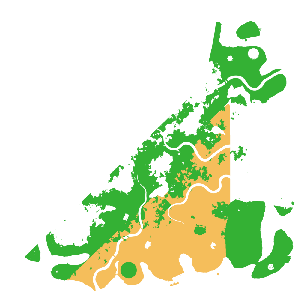 Biome Rust Map: Procedural Map, Size: 5000, Seed: 1941635031