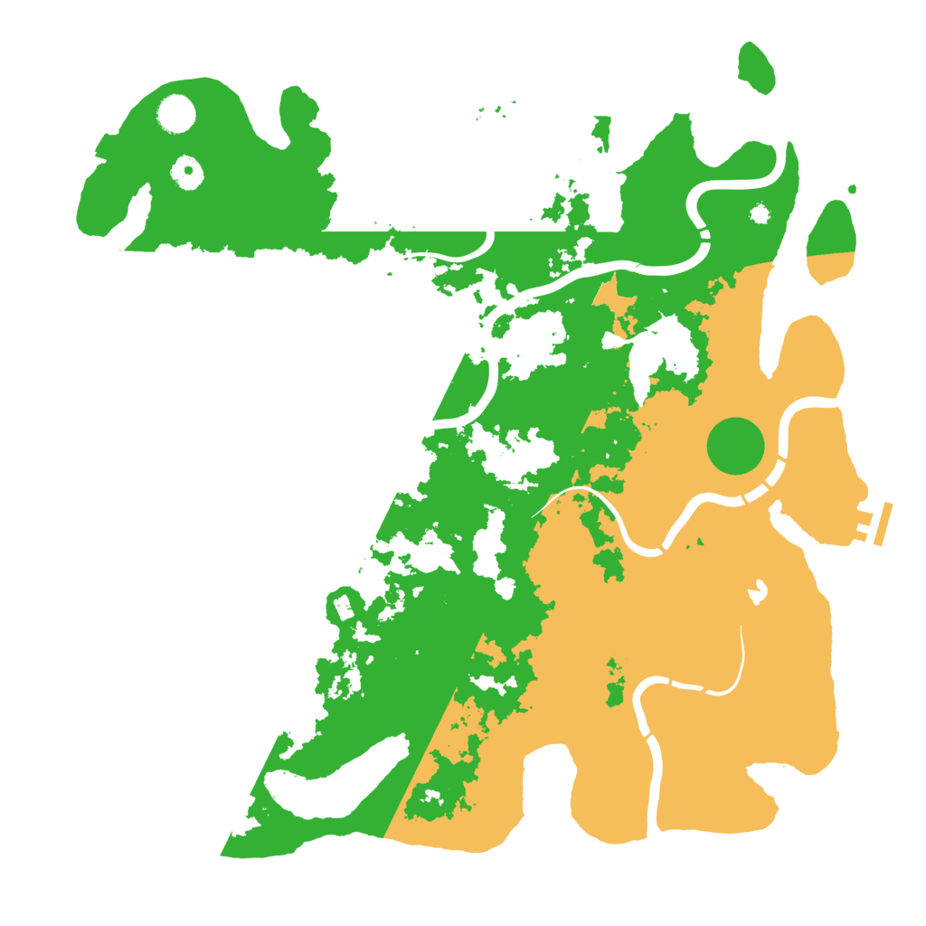Biome Rust Map: Procedural Map, Size: 4250, Seed: 1251303816