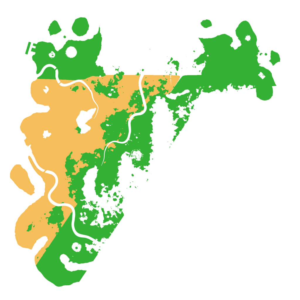 Biome Rust Map: Procedural Map, Size: 4800, Seed: 172312780