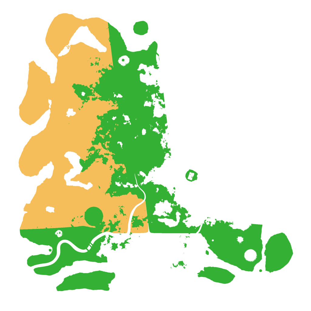 Biome Rust Map: Procedural Map, Size: 4500, Seed: 4202026