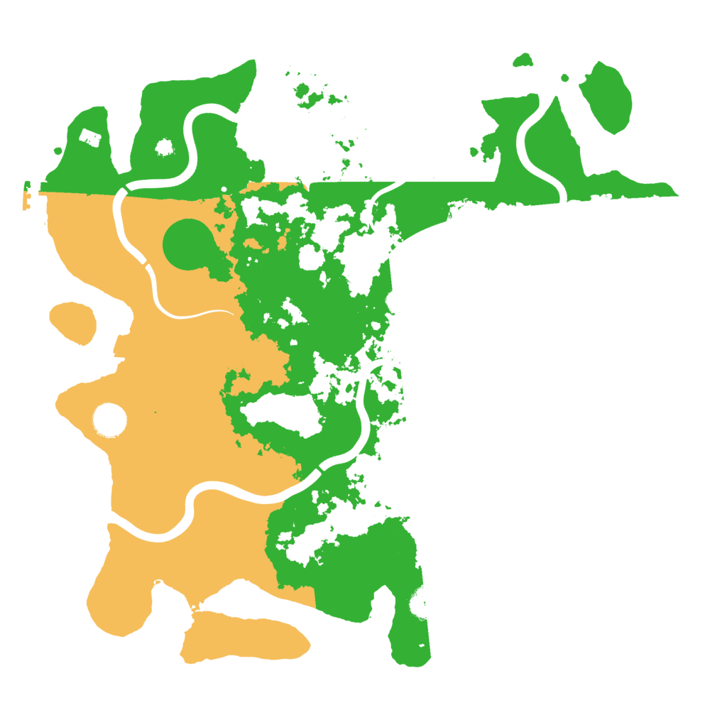 Biome Rust Map: Procedural Map, Size: 3750, Seed: 1693252514