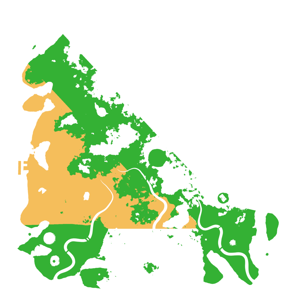 Biome Rust Map: Procedural Map, Size: 4500, Seed: 681665
