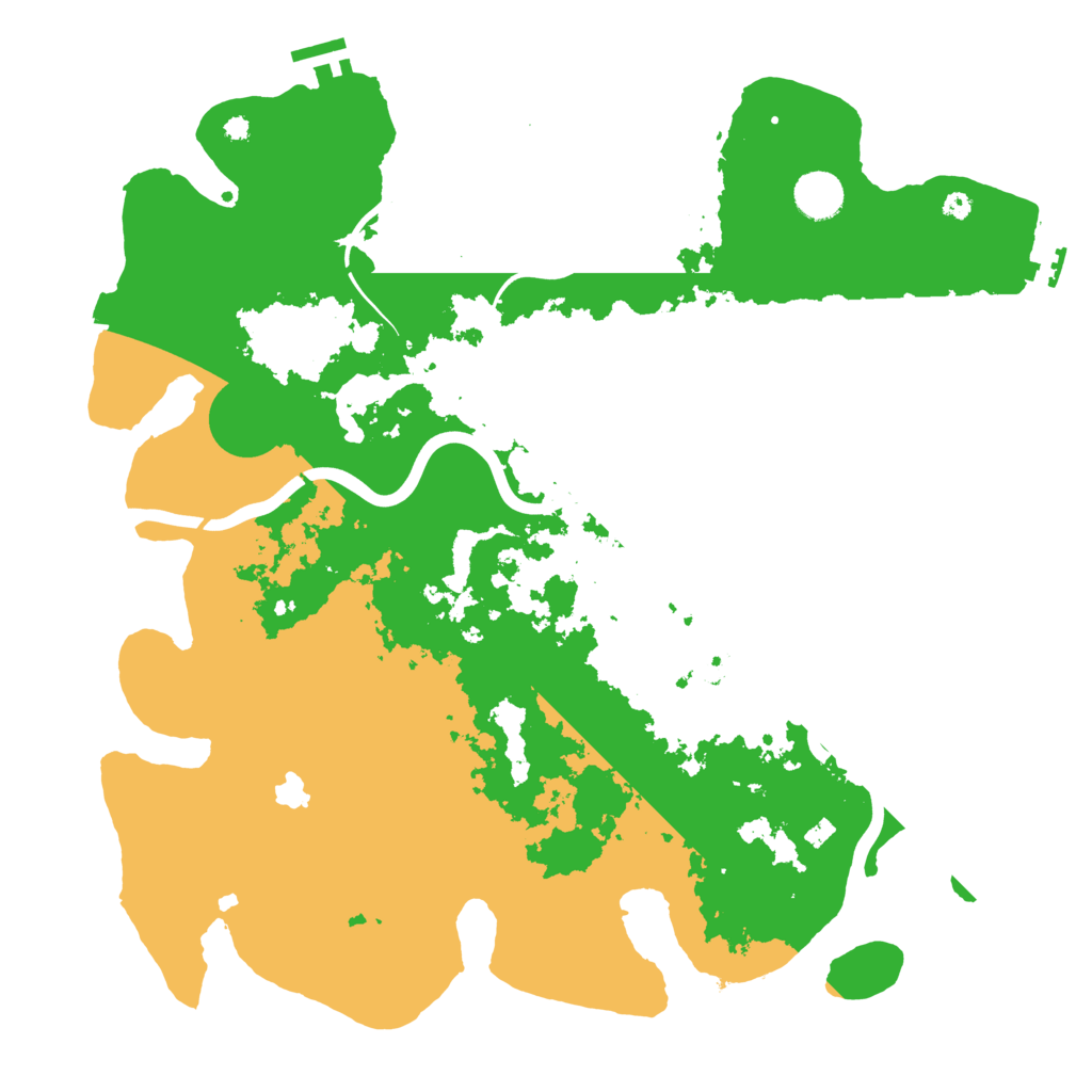 Biome Rust Map: Procedural Map, Size: 4000, Seed: 12896362