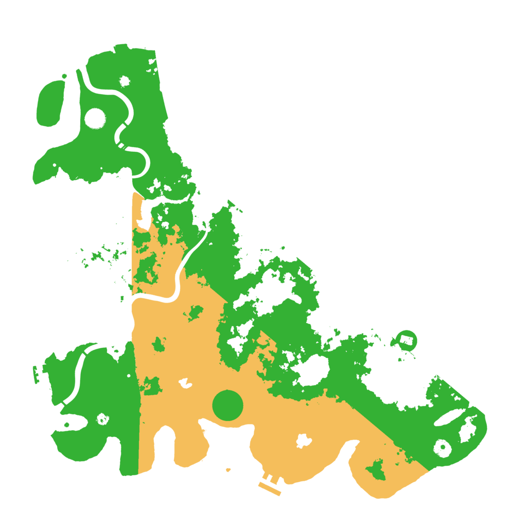 Biome Rust Map: Procedural Map, Size: 4500, Seed: 5563587