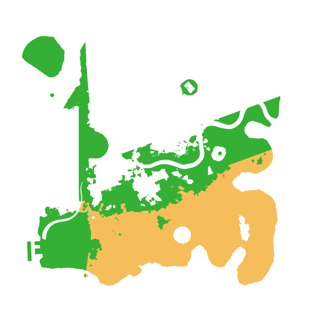 Biome Rust Map: Procedural Map, Size: 3250, Seed: 1423865845