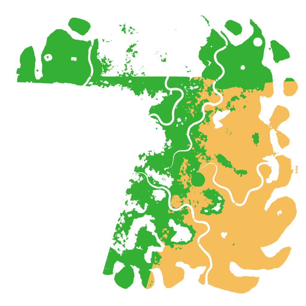 Biome Rust Map: Procedural Map, Size: 6000, Seed: 1785651164