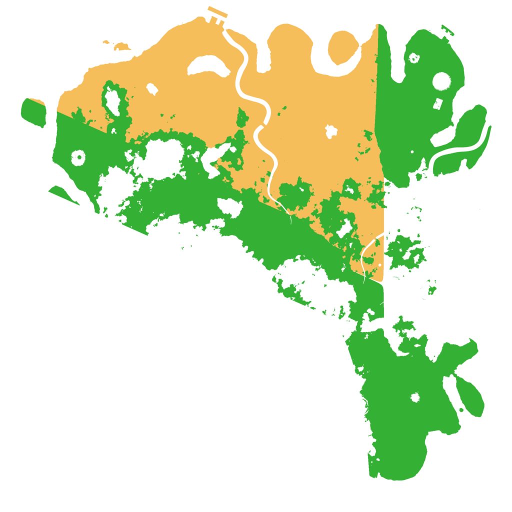 Biome Rust Map: Procedural Map, Size: 5000, Seed: 875131708