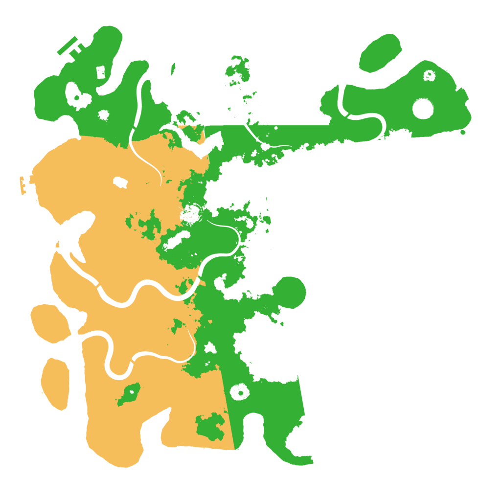 Biome Rust Map: Procedural Map, Size: 4200, Seed: 846754