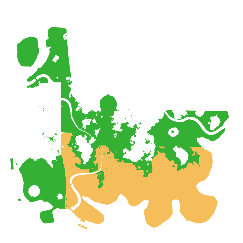 Biome Rust Map: Procedural Map, Size: 3750, Seed: 749940855