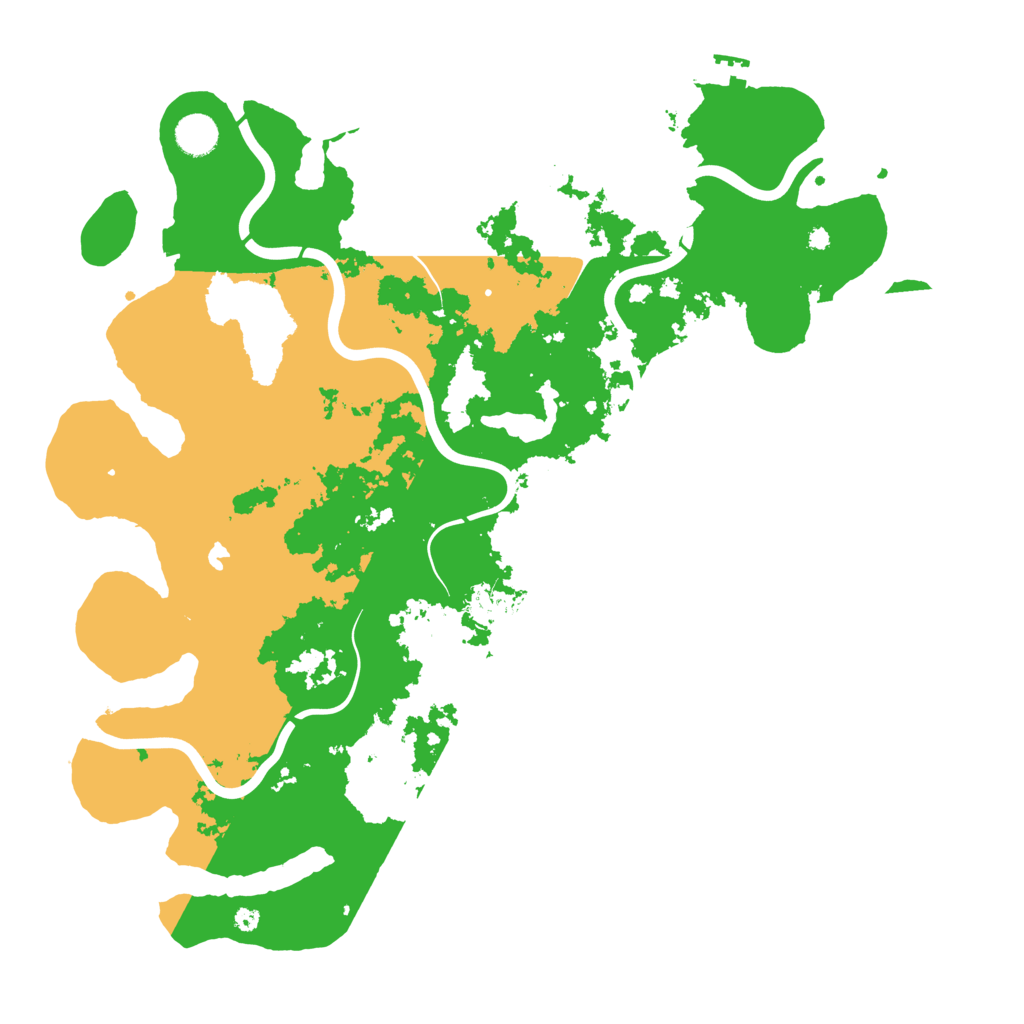 Biome Rust Map: Procedural Map, Size: 4250, Seed: 779852400