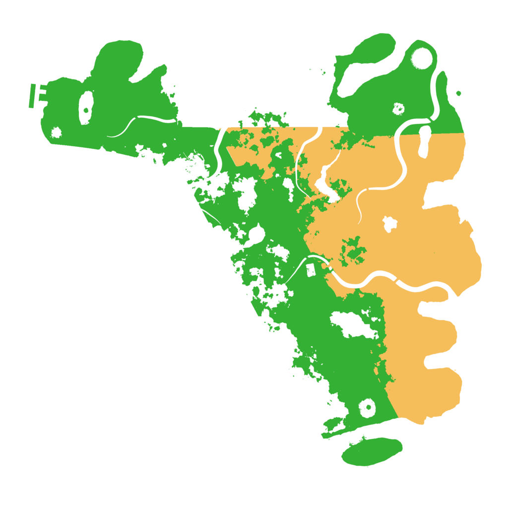 Biome Rust Map: Procedural Map, Size: 4250, Seed: 6916226