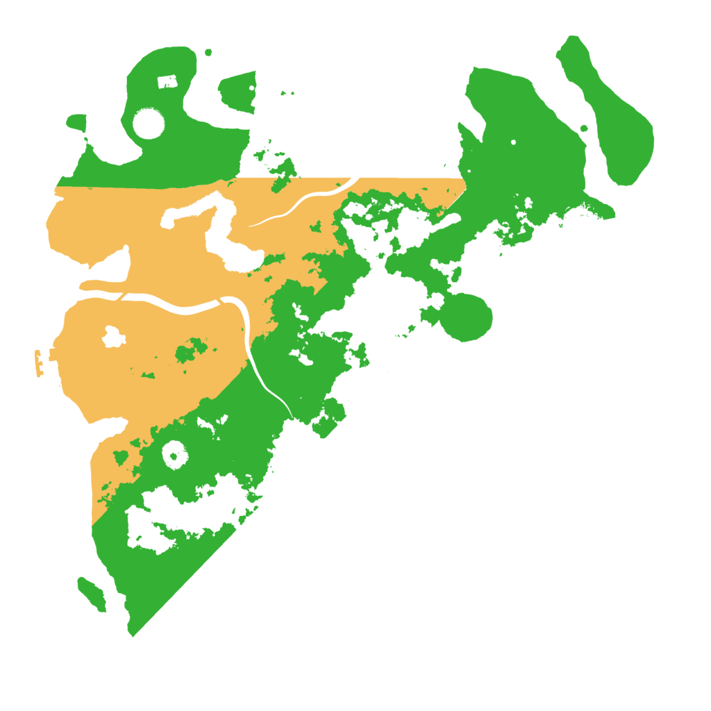 Biome Rust Map: Procedural Map, Size: 4000, Seed: 615926891