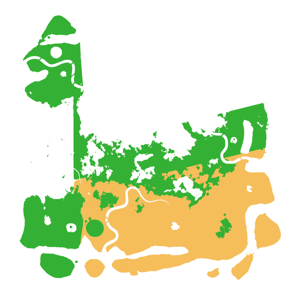 Biome Rust Map: Procedural Map, Size: 4500, Seed: 1041463227