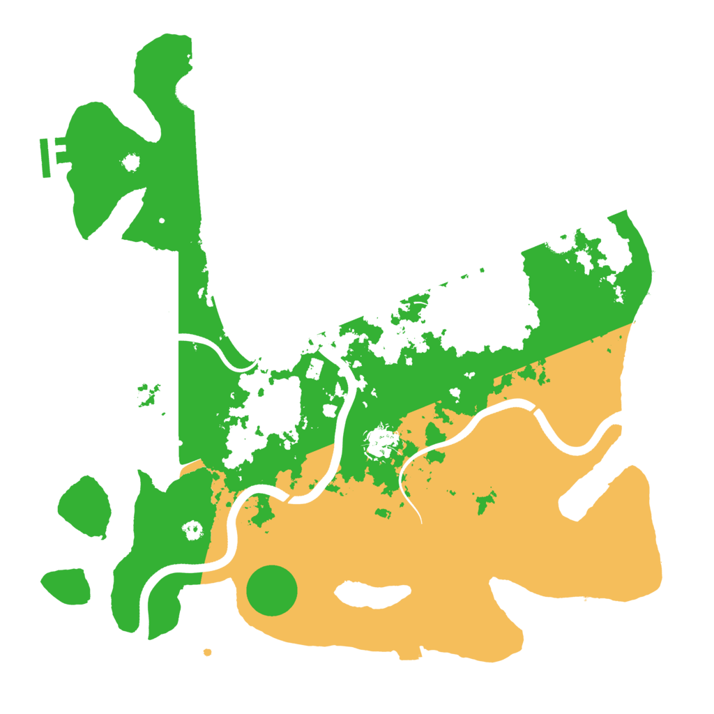 Biome Rust Map: Procedural Map, Size: 3700, Seed: 2138250005