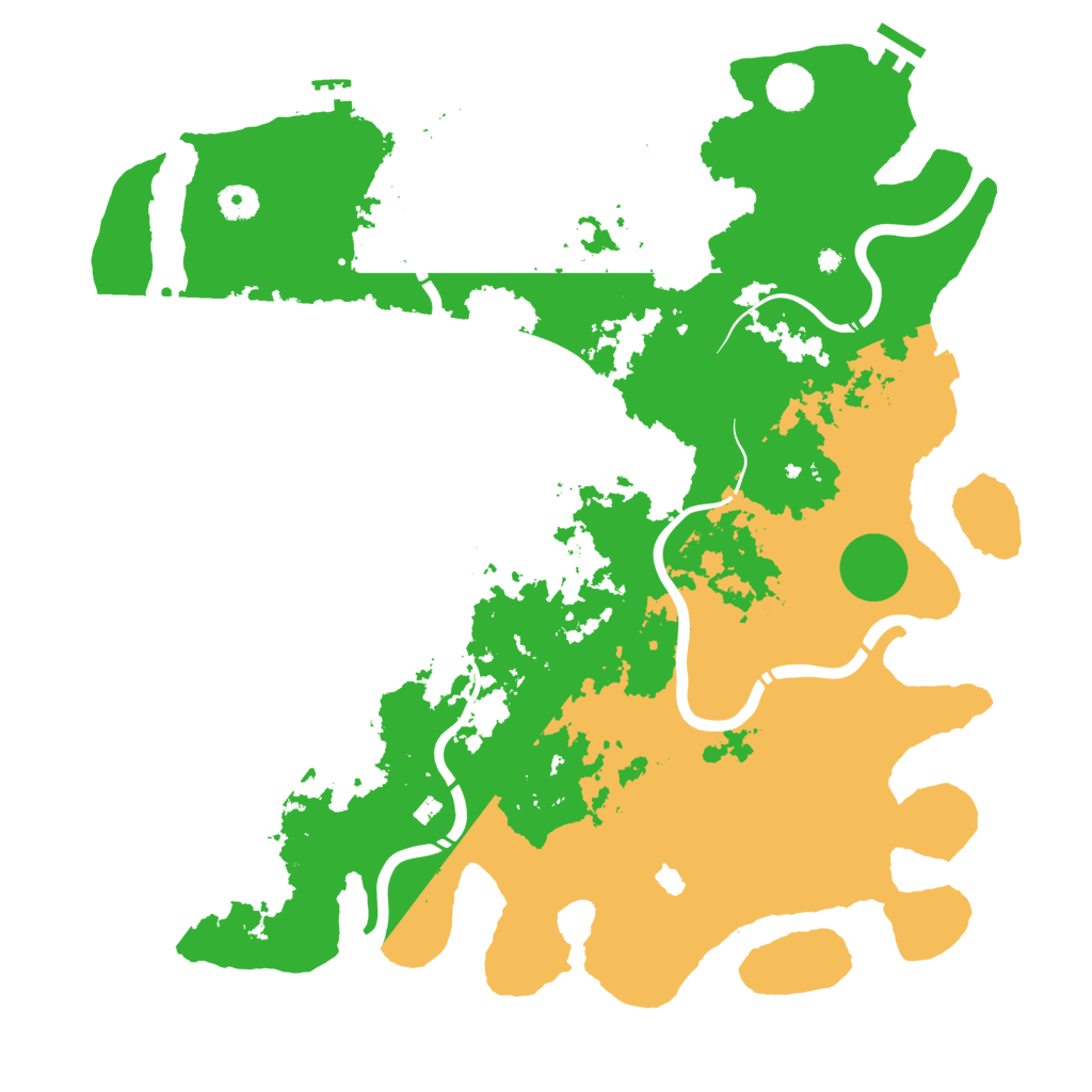Biome Rust Map: Procedural Map, Size: 4250, Seed: 433010682