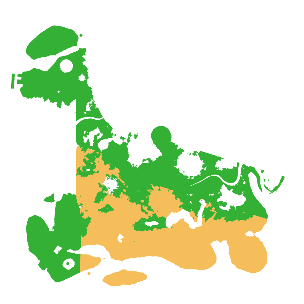 Biome Rust Map: Procedural Map, Size: 4096, Seed: 666232560