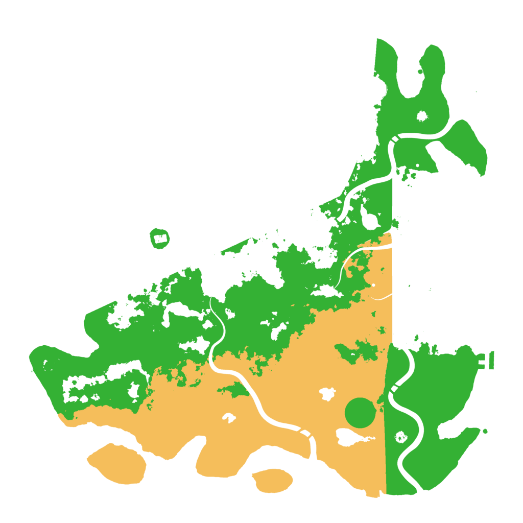Biome Rust Map: Procedural Map, Size: 4500, Seed: 1767163740