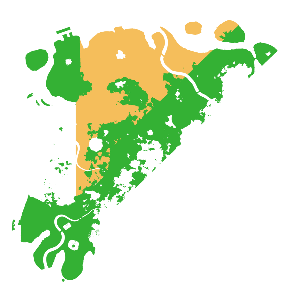 Biome Rust Map: Procedural Map, Size: 4250, Seed: 758659311