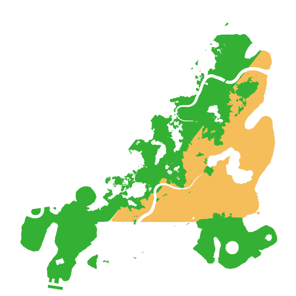 Biome Rust Map: Procedural Map, Size: 4000, Seed: 847809501