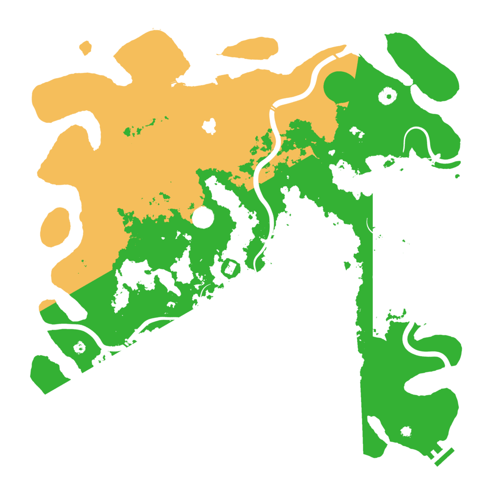 Biome Rust Map: Procedural Map, Size: 4250, Seed: 437162278
