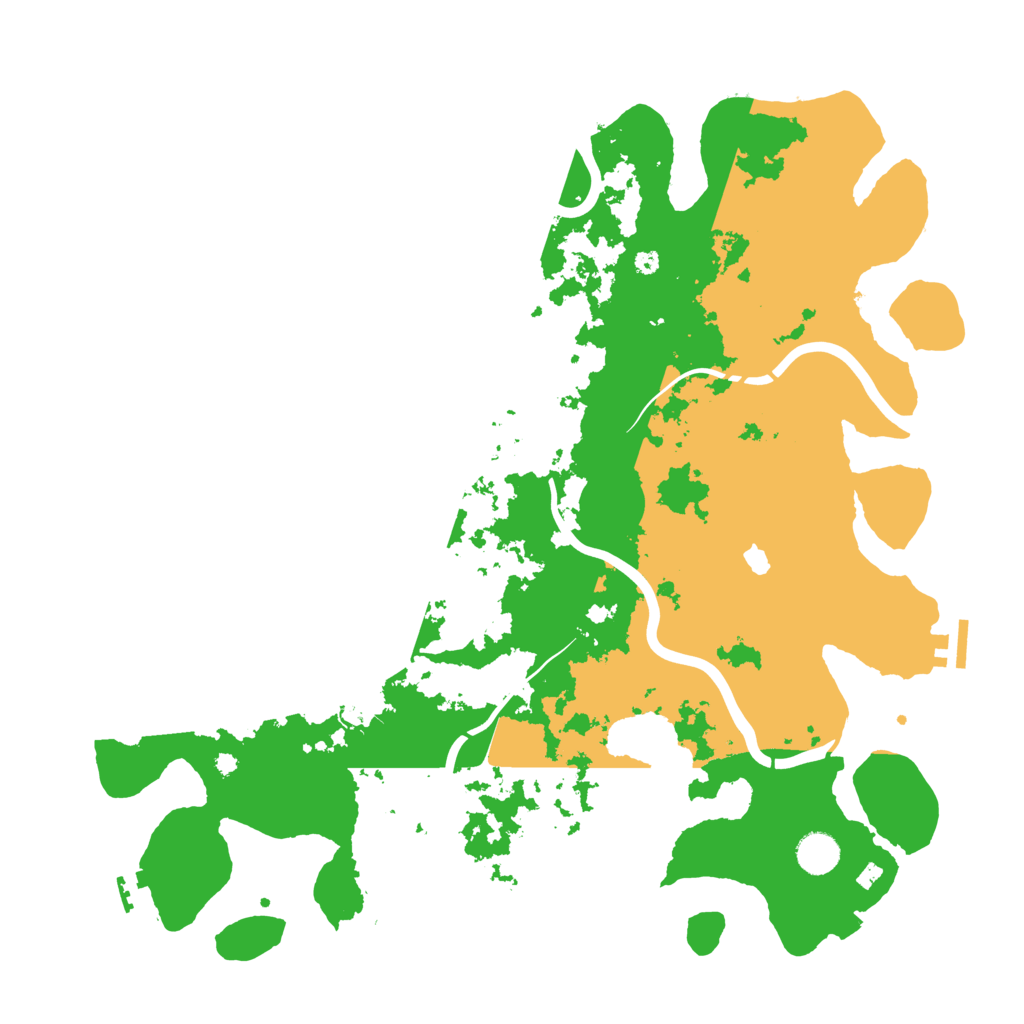 Biome Rust Map: Procedural Map, Size: 4250, Seed: 1543883667