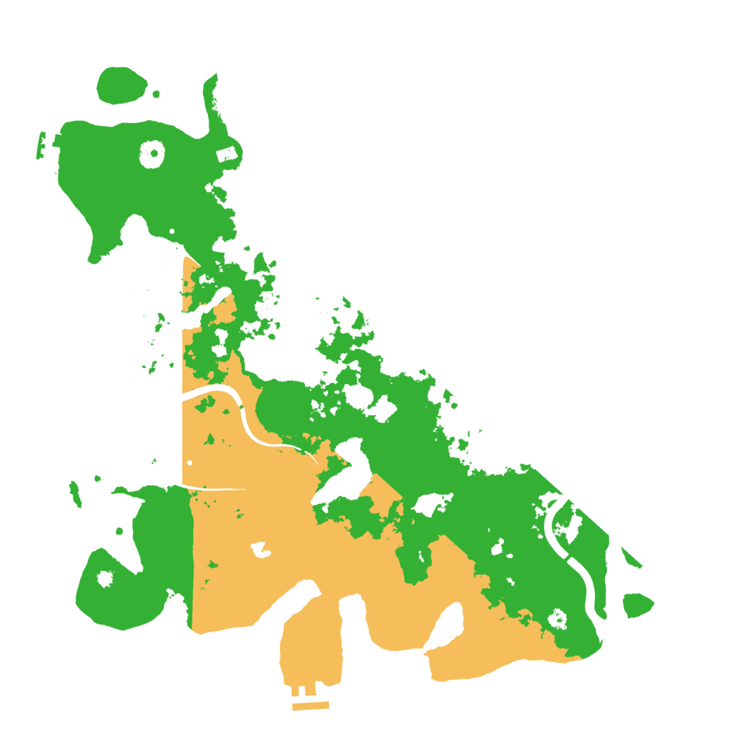Biome Rust Map: Procedural Map, Size: 4000, Seed: 1701512042