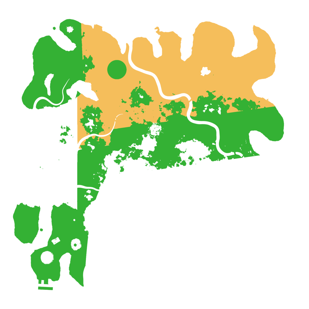 Biome Rust Map: Procedural Map, Size: 4250, Seed: 1111480339
