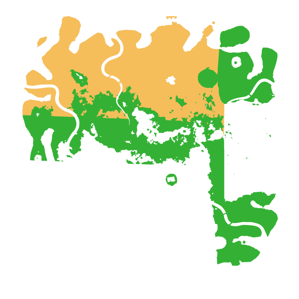 Biome Rust Map: Procedural Map, Size: 4250, Seed: 964097544