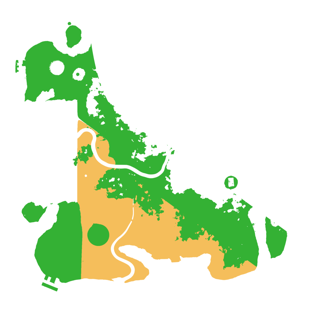 Biome Rust Map: Procedural Map, Size: 3750, Seed: 231797577