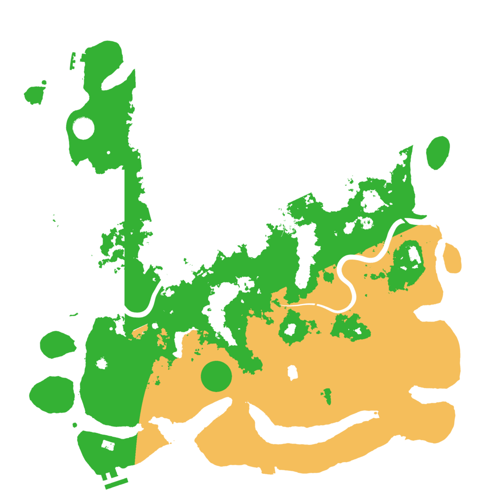 Biome Rust Map: Procedural Map, Size: 4250, Seed: 1405058813