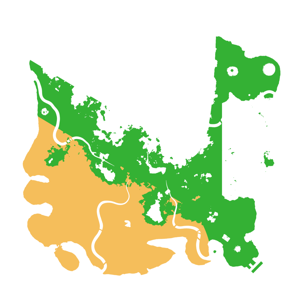 Biome Rust Map: Procedural Map, Size: 4250, Seed: 416427103